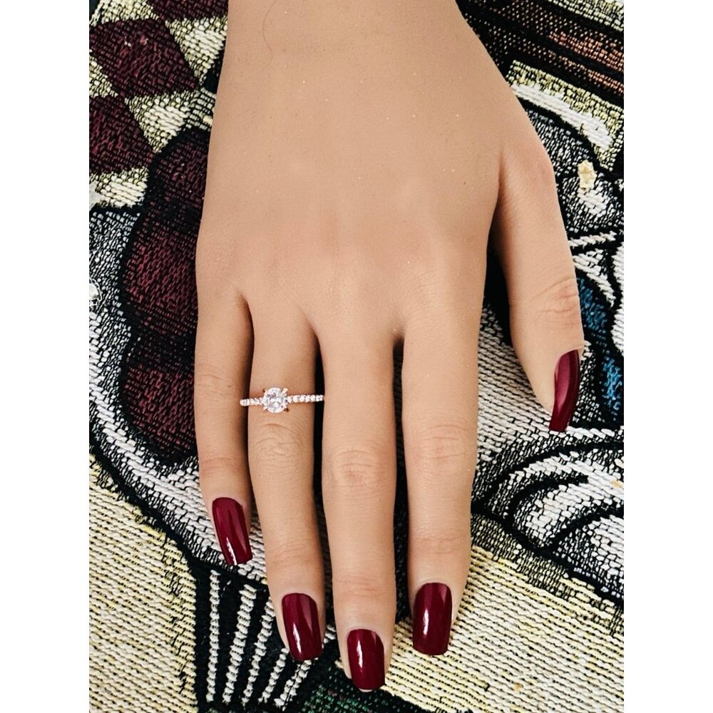❌Rose Gold Cz Ring - Picture 7 of 8
